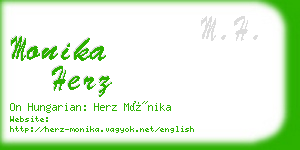 monika herz business card